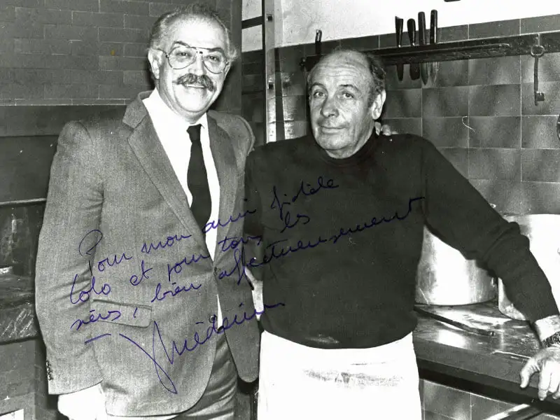 Jacques Médecin et « Lolo » en 1984